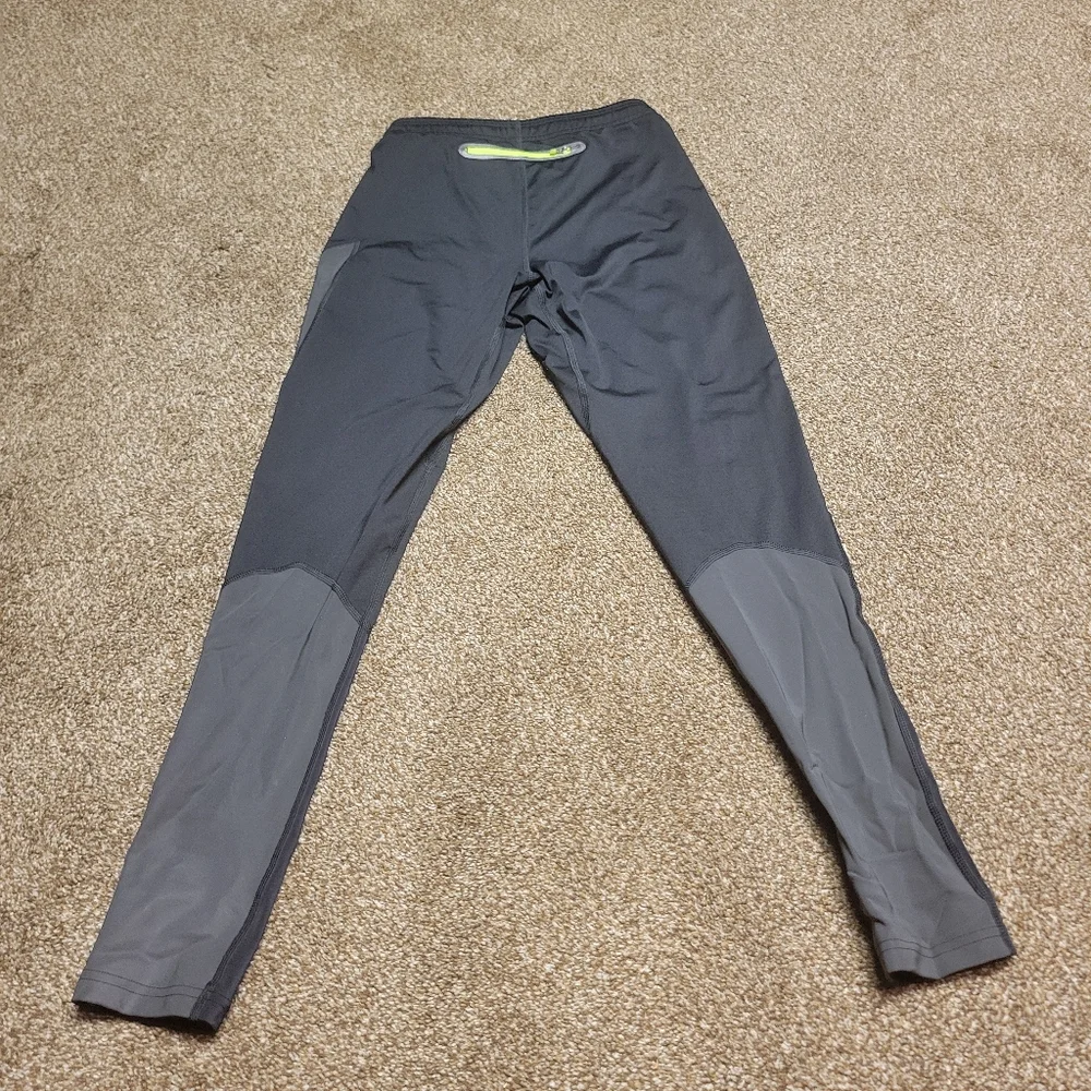 Under Armour Black/Gray Athletic Leggings